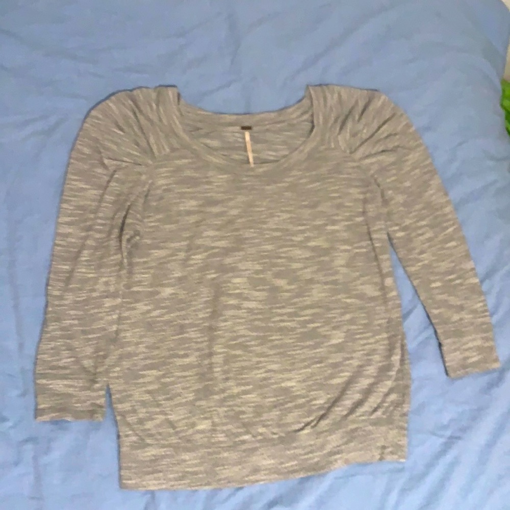 Free People puff sleeve shirt